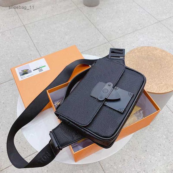 

evening bags waist bags men sport fanny pack designer fashion crossbodybags 21*15cm trunk style brown print belt bag women waist packs