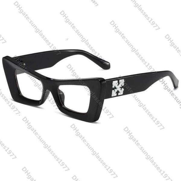 

3336 cat's eye y2k fashion ins trend owoff same style sunglasses for men and women glassese5qz{category}, White;black