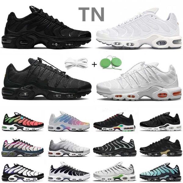

tn plus mens running shoes sneaker toggle triple black gold white oreo orange metallic silver unity ice fire hyper jade bule olive men women