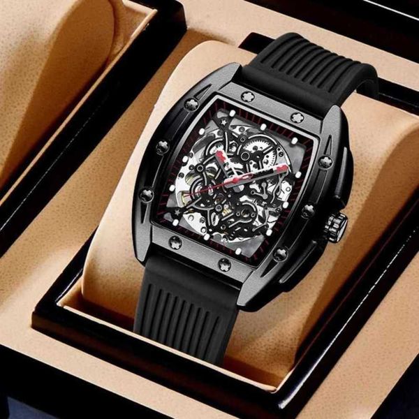 

milles watches richads mille swiss waterproof fully automatic watch mens richad series highend handsome trend, Slivery;golden
