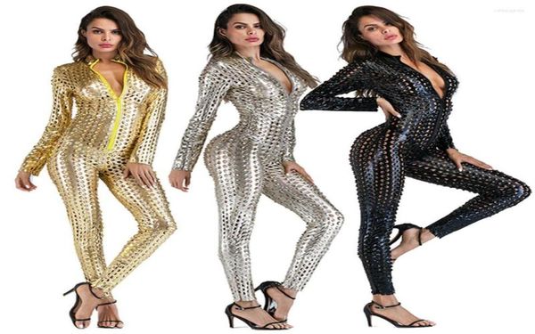 

women039s jumpsuits faux pu leather catsuit catwomen shiny one piece bodycon jumpsuit black gold silver wetlook leotard bo6485909, Black;white