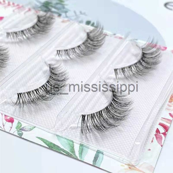 

false eyelashes wholesale mink eyelashes 53pairs lashes invisible band faux mink lashes reusable false eyelashes extension makeup in bulk x0