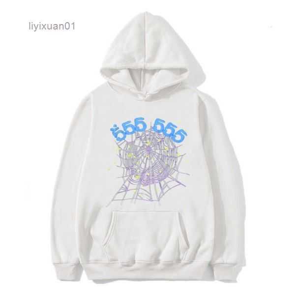 

mens hoodies fashion sweatshirtsweater pullover hip-hop high-quality comfortable long-sleeve spiderspder hoodie men fabric 13 42dv, Black
