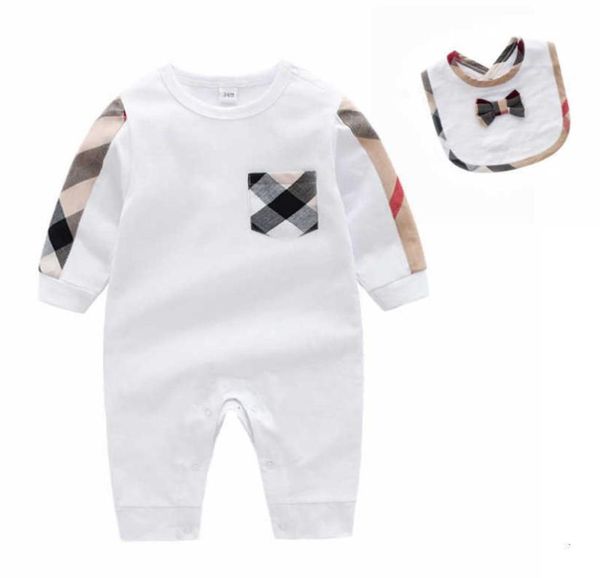 

desginer baby clothingbaby039s onepiece clothes spring and autumn cotton newborn pajamas new born women039s climbing clothe5783891, Blue