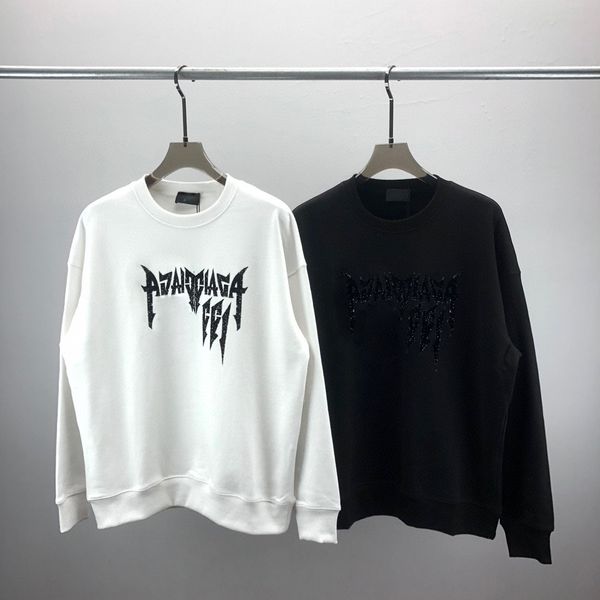 

men's plus tees & polos round neck embroidered and printed polar style summer wear with street pure cotton t-shirts 2036, Black