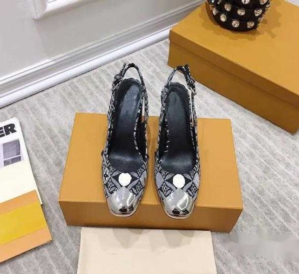 

new ironhead single shoe series retro fashionable suede women's high heels sandal heel height, Black