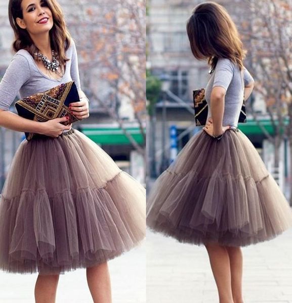 

cute short skirts young ladies knee length women skirts tutu tulle clothing a line skirt party cocktail dresses summer wear 6697096, Black