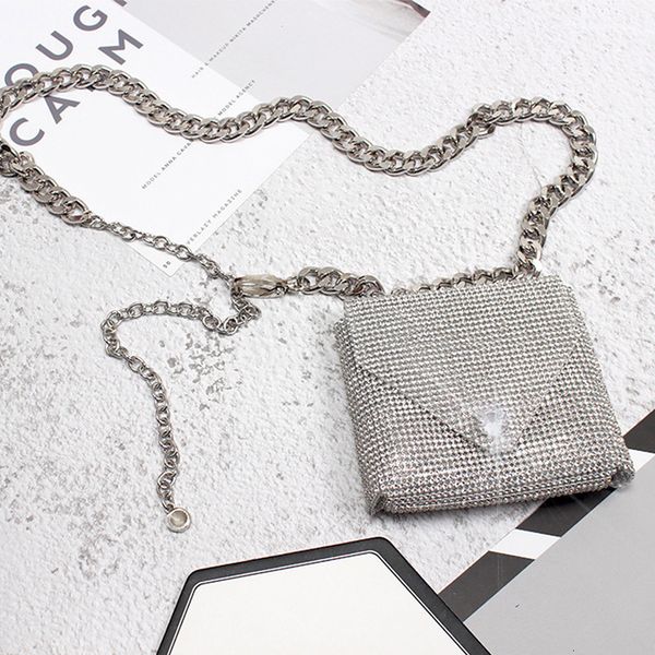 

waist bags jiomay fanny pack for women luxury brand designer bag 2023 mini purse big thick chain evening lipstick belt 230828