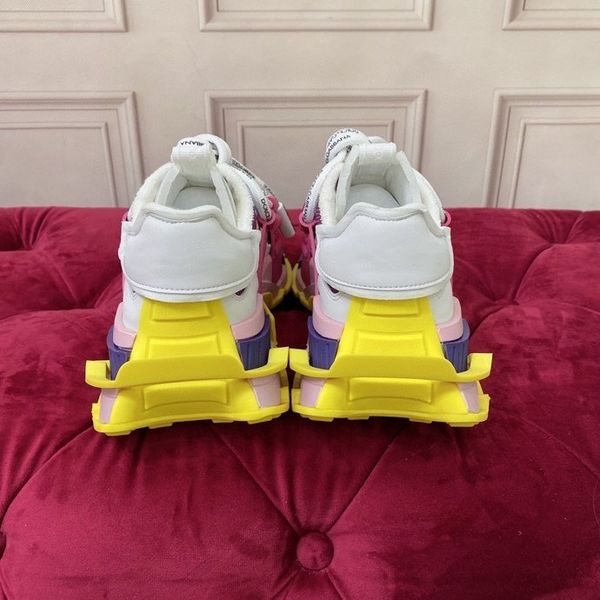 

2023 new luxurys designer casual white shoes sneakers casual shoes sneakers women's flats platform shoes white women lace up men size35, Black