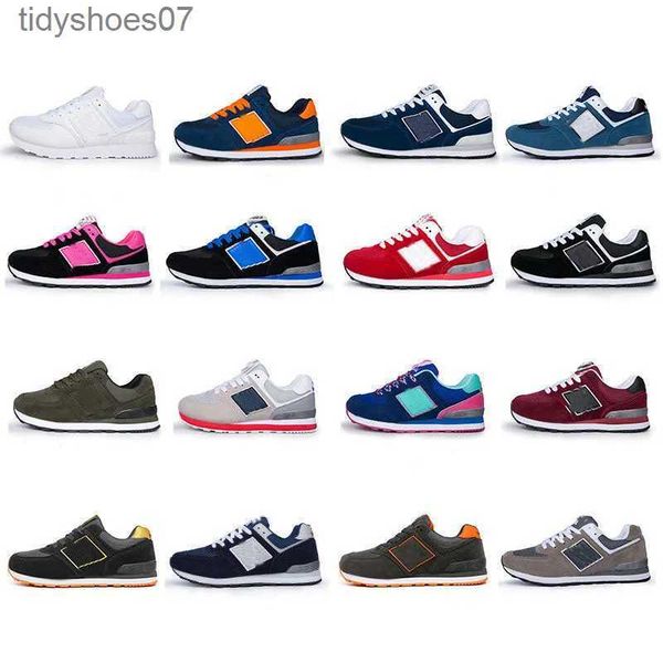 

2023 new female designer new nb574 men's and women's running shoes casual sneakers black marble gray burgundy cloud white midnight