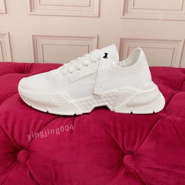 

2023 r casual white shoes sneakers casual shoes sneakers women's flats platform shoe white women lace up men size35-41 fd230208, Black