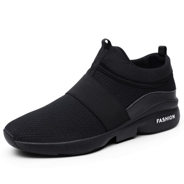 

running shoes for man black white classic mesh shoe fashion breathable walking mens trainers sport sneakers 40-44