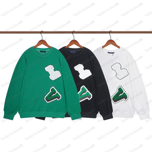 

2022 designer sweater men's and women's pullover fashion classic round neck long sleeve sweater, Black
