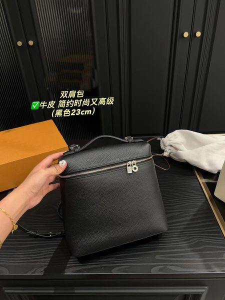 

New Piano L19 Backpack Classic Leather Original Ladies Shoulder Bag Fashion Messenger Bag with Gift Box Precious Leather Pure Leather Large Capacity LP tofu bun