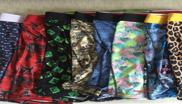 

random styles men comfortable underwear boxer fashion quick dry panties1762461, Black;white