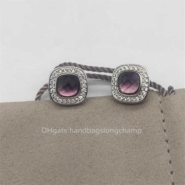 

agate stud stone earrings cable designer earring 18k diamond transparent square white 925 sterling silver gold women fashion gemstone prince, Golden;silver