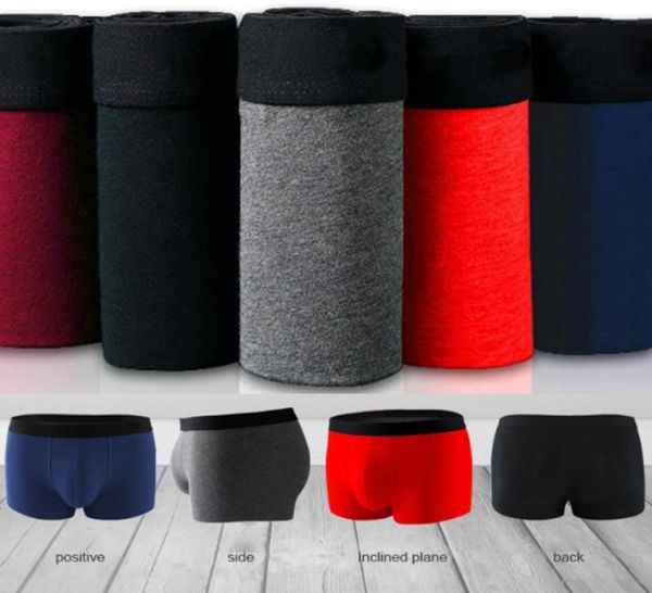 

male boxer panties cotton men039s underwear boxers breathable man boxer solid underpants comfortable brand shorts74593255572197, Black;white