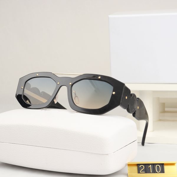 

fashion designer brand sunglasses for men women classic attitude metal square frame popular retro avant-garde outdoor uv 400 protection sung, White;black