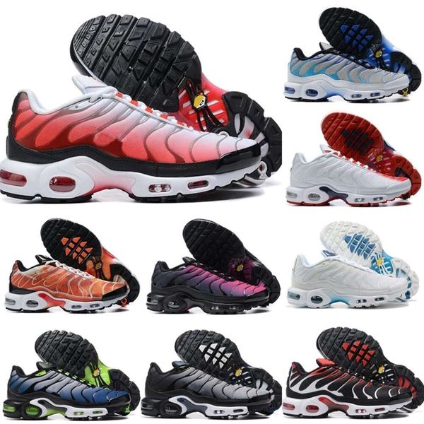 

fashion 2023 mens running shoes tn plus women pink fade blue fury university red white black outdoor trainers sneakers 40-46