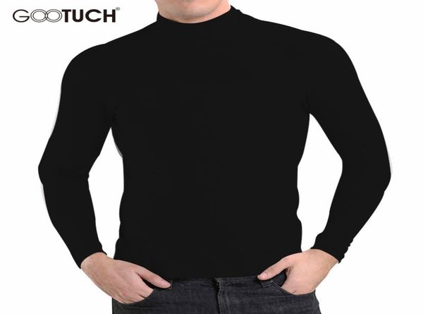 

plus size cotton mens thermal underwear winter style high collar long johns long sleeve undershirt 4xl 5xl 6xl g 24553463919, Black;white