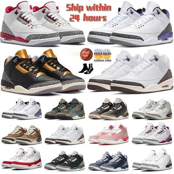 

shoes jumpman 3 basketball 3s for mens trainers women sneakers wizards white cement reimagined lucky green desert elephant cardinal red neap