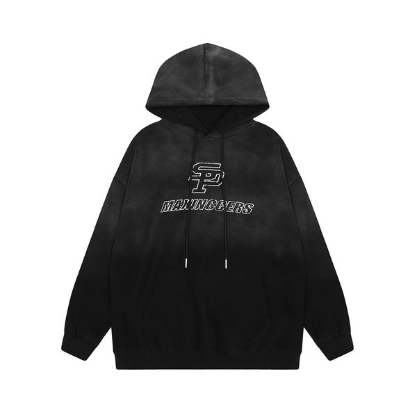 

hoodies spring autumn oversize hiphop high street casual sweatshirt, Black