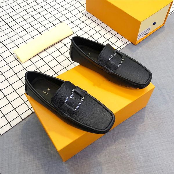 

designer loafers men big size leather moccasins casual shoes mens driving shoes outdoor slip on men shoes plus size 46, Black