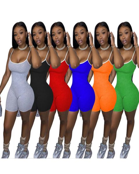 

womens overalls jumpsuits rompers one piece shorts bodycon female clothing fashion solid jumpsuits1297040, Black;white