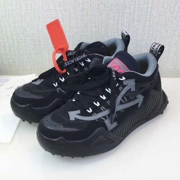 

19fw men women sneaker calfskin trainers casual shoes flat outdoor retro sneaker arrow casual sneakers 03, Red;white