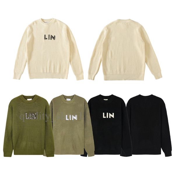 

23ss designer mens womens sweater autumn winter sweater luxury brand sweaters mens womens long sleeve fashion casual clothing clothes size, White;black