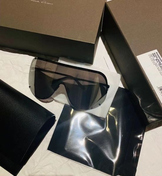 

sunglasses brand glasses owens integrated lens anti-ultraviolet integrated classic designer protective side eye protection design metal temp, White;black