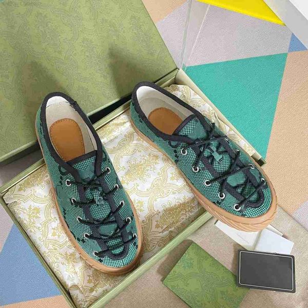 

2022 designer sneakers lace-up casual shoes g classic canvas shoes biscuit shoes brand fashion loafers stylist sneakers rubber soles, Black