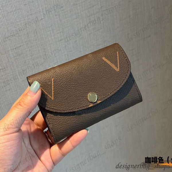 

luxury wallet mini wallet leather card holder zipper pouch coin purse women's high-end practical small wallet easily fit in handbag poc, Red;black