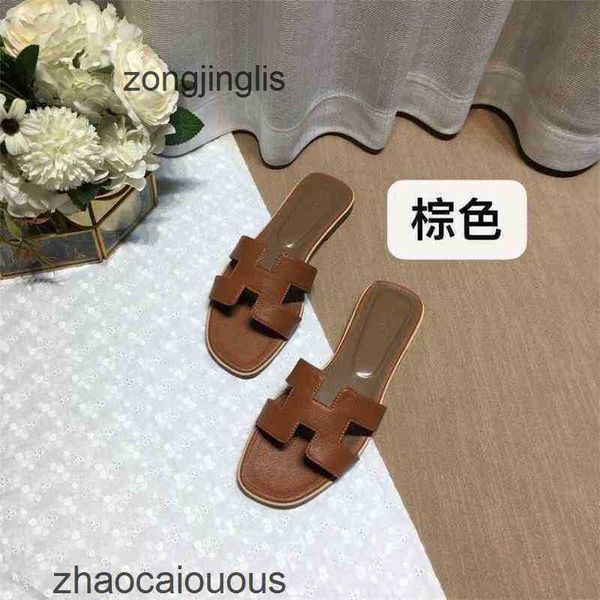 

oran 2023 women organ designer bear shoes slipper slippers sandal designer summer wear leater flat bea vimj