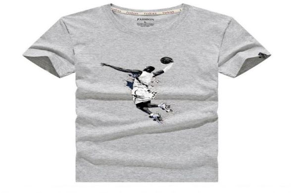 

100 cotton slam dunk print casual mens oneck t shirts fashion men039s men tshirt short sleeve men tshirt1120696, White;black