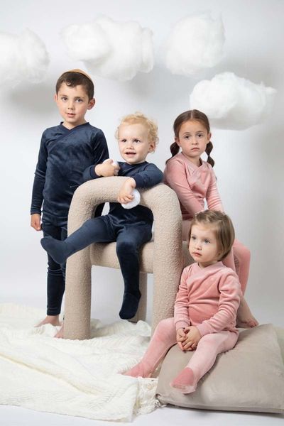 

clothing sets as baby girl velour set kids pjs with stretchy 230830, White