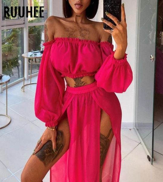 

piece dress bikini cover ups solid white mesh summer beach wear sarong bathing suit tunic two women039s swimwear5857221, White;black