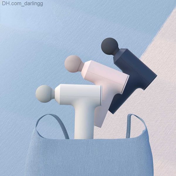 

massage gun xiaomi mijia mini fascia gun muscle massage gun electric massager 3 massage heads low noise type-c charging muscle stimulator q2