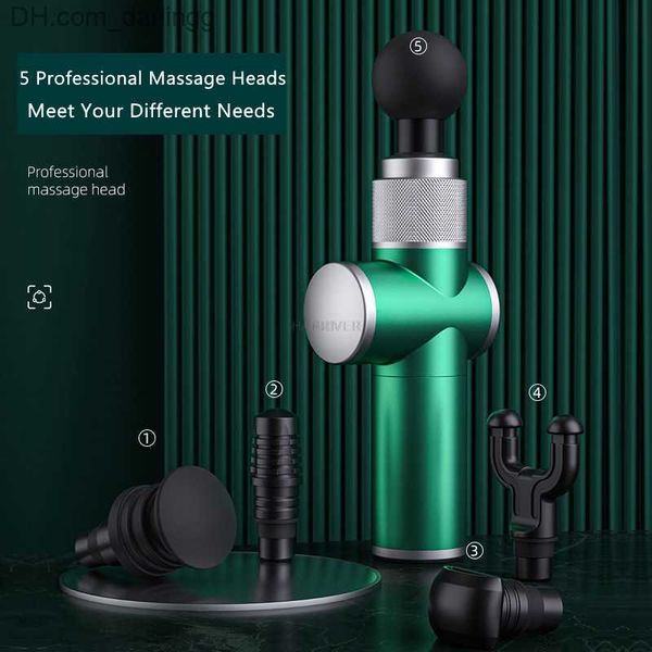 

electric fascia gun deep muscle massage alloy mini neck back leg massager pain and soreness relieve body relaxation q230830