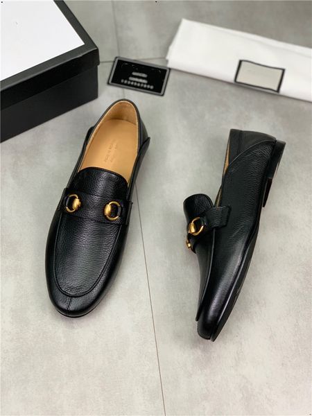 

classic business casual men's formal wedding shoes men's designer dress shoes black leather shoes, men plus size pointed toe