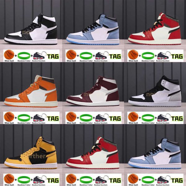 

men jumpman 1s sports sneakers white bleached coral basketball shoes patent bred chicago lost and found starfish varsity red university blue