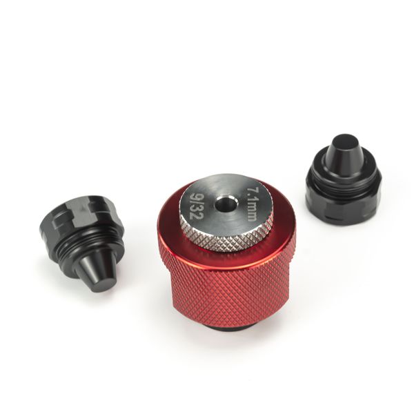 

baffle cone cup guide jig fixture for 6.5"l 1.1''od stainless steel modular solvent trap fuel filter 8x screw cones cups 5/8x