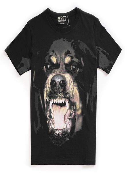 

2022 summer fashion men039s tshirt loose shortsleeved tshirt women039s 3d printing dog portrait printing round neck coupl8434232, White;black