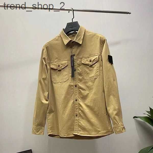 

stone jacket island women's outerwear designer badges zipper toney jacket loose style spring autumn mens breathable high street stonesi, Black;brown