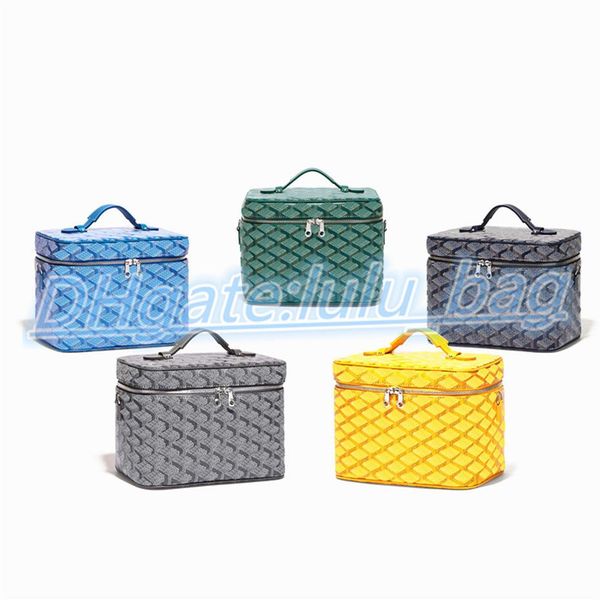 

handle goya muse vanity makeup bags womens pochette tote luxurys designers cosmetic cases crossbody mens toiletry genuine leat272x