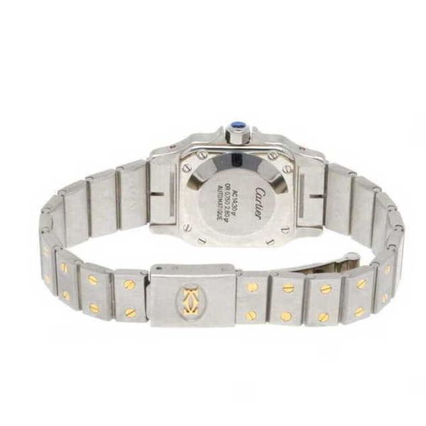 

luxury wristwatch santos de blue dial men's watch orc3 mechanical montre cater luxe prx uhr with box perfect gift, Slivery;golden