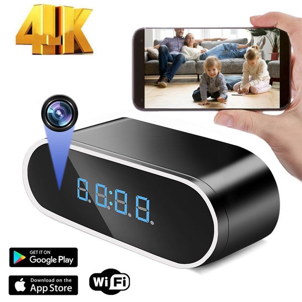 

mini cameras hd camera clock wifi control night vision view alarm wireless camcorder security protect smart digital surveillance 230830
