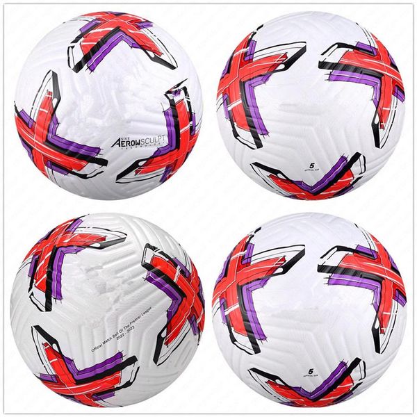 

new club league 2022 2023 football size 5 senior beautiful season 22 years 23 pu dedicated football boat ball airless284p