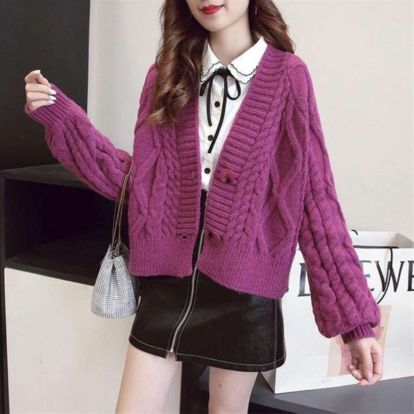 

sweaters womens loose outerwear for autumn and winter, White;black