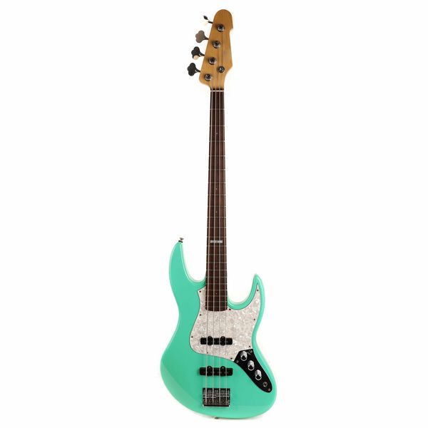 

e s p j-four bass seafoam green electric guitar as same of the pictures